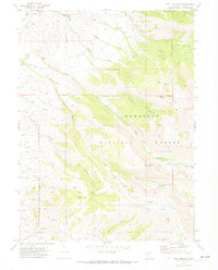 Tent Mountain 1969 topographic map thumbnail