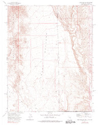 Terry Benches 1973 topographic map thumbnail