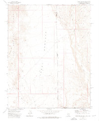Terry Benches 1973 topographic map thumbnail
