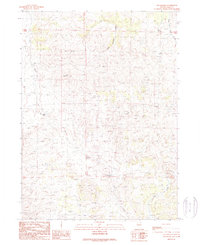 The Baldies 1989 topographic map thumbnail