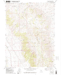 The Banjo 1980 topographic map thumbnail