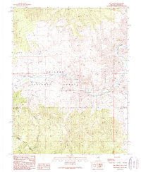 The Elbow 1989 topographic map thumbnail