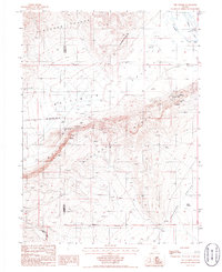 The Geysers 1985 topographic map thumbnail