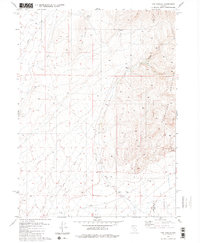 The Knolls 1980 topographic map thumbnail