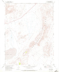 The Wall 1968 topographic map thumbnail