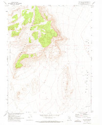 The Wall SW 1968 topographic map thumbnail