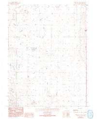Third Butte West 1993 topographic map thumbnail