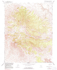 Timber Mountain 1961 topographic map thumbnail