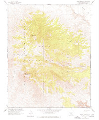 Timber Mountain 1961 topographic map thumbnail