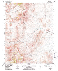 Tippipah Spring 1986 topographic map thumbnail
