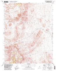 Tippipah Spring 1986 topographic map thumbnail