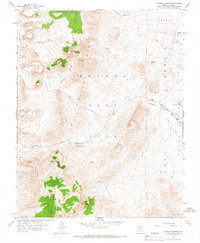 Tippipah Spring 1960 topographic map thumbnail
