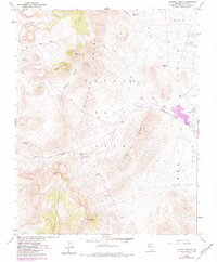Tippipah Spring 1960 topographic map thumbnail