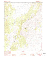 Tognini Spring 1982 topographic map thumbnail