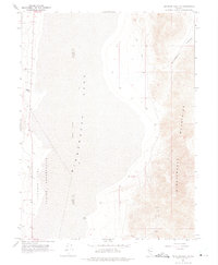Tohakum Peak NE 1964 topographic map thumbnail