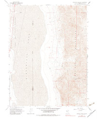Tohakum Peak SE 1964 topographic map thumbnail