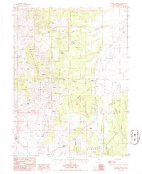 Tonkin Summit 1986 topographic map thumbnail