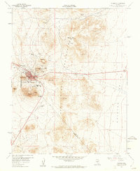 Tonopah 1960 topographic map preview