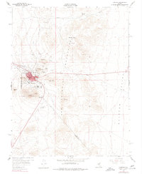 Tonopah 1960 topographic map preview