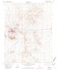 Tonopah 1960 topographic map thumbnail