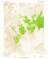 Topopah Spring 1961 topographic map thumbnail