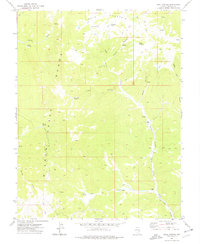Trail Canyon 1973 topographic map thumbnail