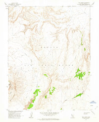 Trail Ridge 1962 topographic map thumbnail