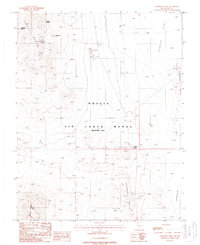 Trappman Hills topographic map thumbnail