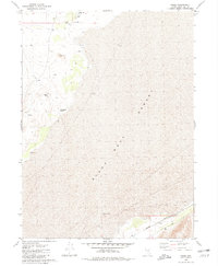 Trego 1980 topographic map preview