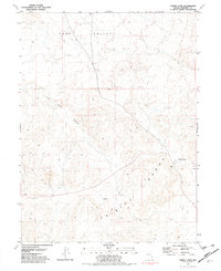 Trinity Pass 1981 topographic map preview