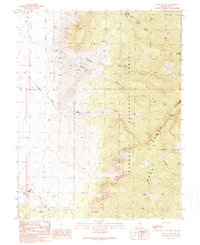 Troy Canyon 1990 topographic map thumbnail