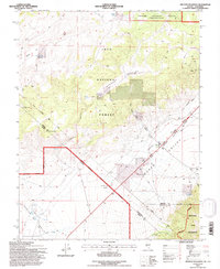 Truman Meadows 1994 topographic map thumbnail