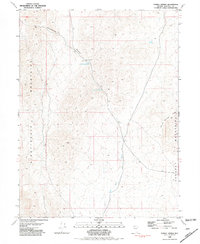 Tunnel Spring 1981 topographic map thumbnail