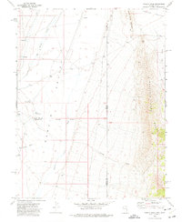 Tweedy Wash 1972 topographic map thumbnail
