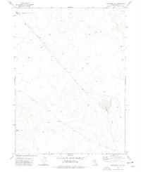 Twelvemile Flat 1973 topographic map thumbnail
