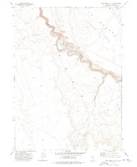 Twelvemile Flat SE 1974 topographic map thumbnail