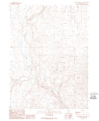 Twin Meadows Ranch 1989 topographic map preview