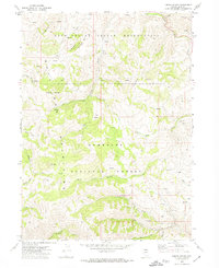 Ungina Wongo 1970 topographic map thumbnail