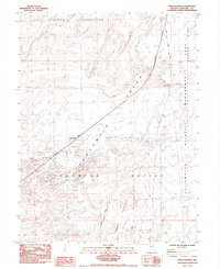 Upsal Hogback 1985 topographic map thumbnail