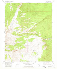 Ursine 1972 topographic map thumbnail