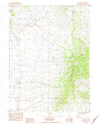 Valley Mtn 1984 topographic map thumbnail