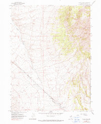 Valley Pass 1967 topographic map thumbnail