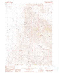Vicksburg Canyon 1990 topographic map thumbnail