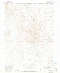Vigus Butte 1969 topographic map thumbnail