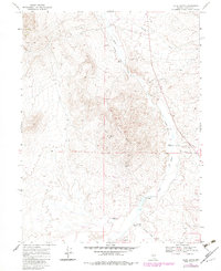 Vigus Butte 1969 topographic map thumbnail