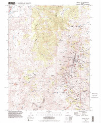 Virginia City 1994 topographic map thumbnail