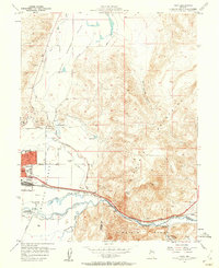 Vista 1957 topographic map thumbnail