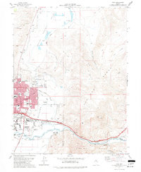 Vista 1975 topographic map thumbnail