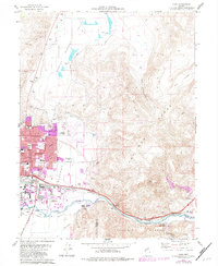 Vista 1975 topographic map thumbnail