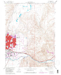 Vista 1975 topographic map preview